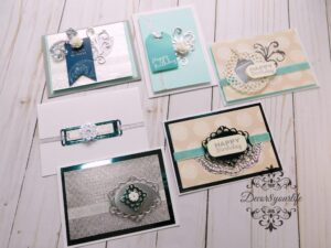 Spellbinders Card Making Kit Review Blue, Navy & Silver