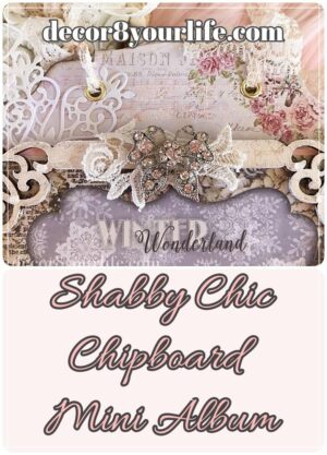 Shabby Chic Mini Album Decor8yourlife Decor8yourlife