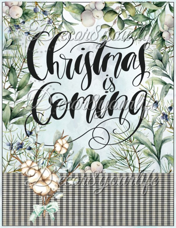 A2 Christmas Card Front