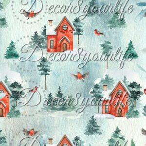 Scrapbook Printable Paper Cozy in the Woods