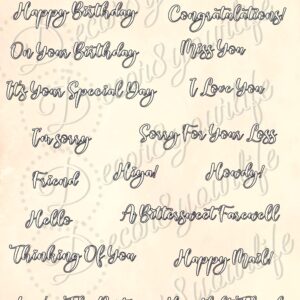 Sentiment Stamps