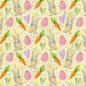 SCRAPBOOK PAPER EASTER GNOMES