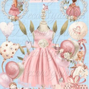 Scrapbook Paper Online My Sweet Little Princess