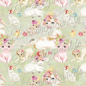 Scrapbook Paper Pack Collection Country Critters