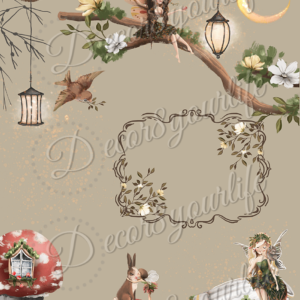 Scrapbook Paper It's Fall in the Woods