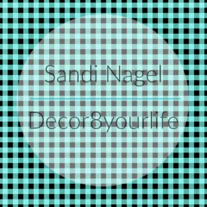 Electric Youth Gingham Scrapbook paper 12x12