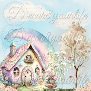Colorful Fairies and Butterflies Scrapbook Paper Pack