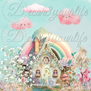 Fairies and Butterflies 8.5 x 8.5 Scrapbook Paper Pack