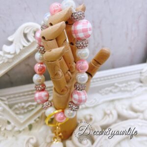 Elegant Wristlet Embellished Key Chain,gifts for her,key holder