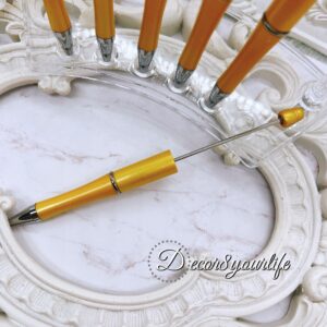 Bumble Bee Yellow Beaded Pen Pack