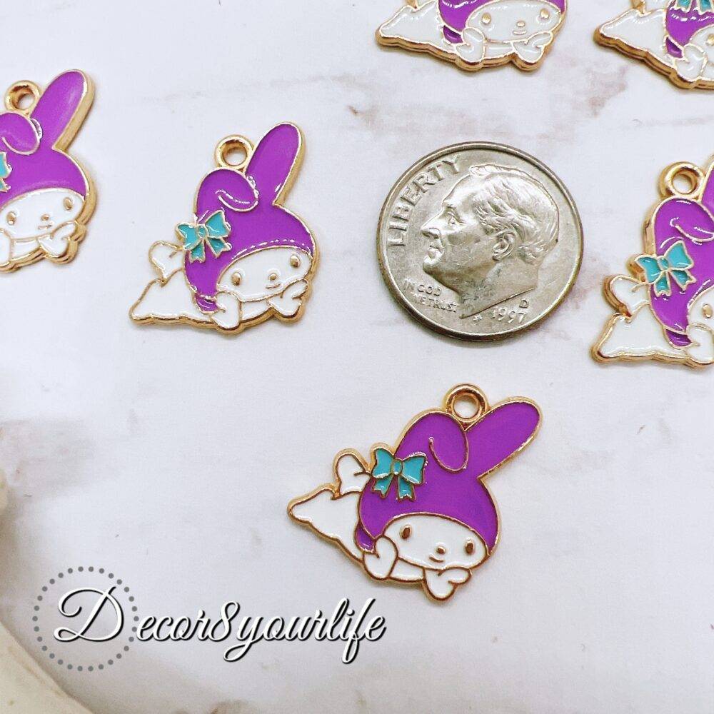 MY MELODY,HELLO KITTY, LICENSED SANRIO CHARACTERS, CRAFT CHARMS