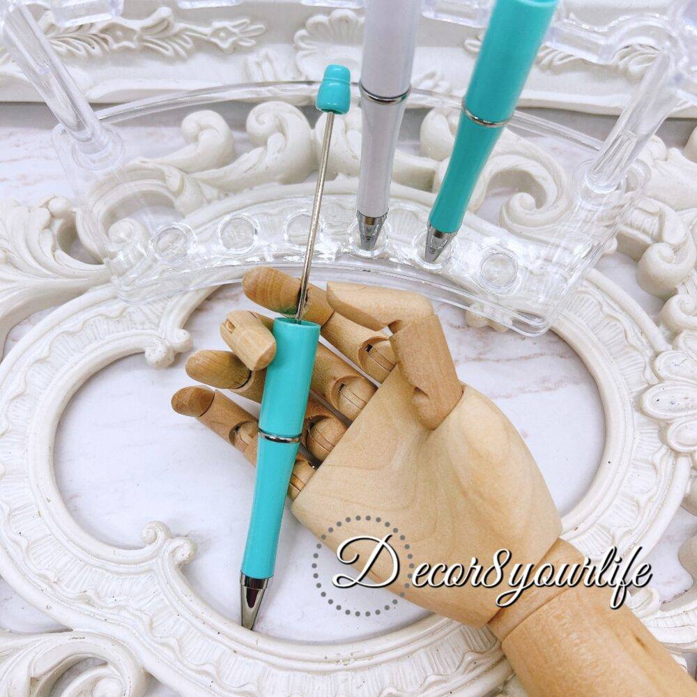 robin's egg blue beadable pen pack