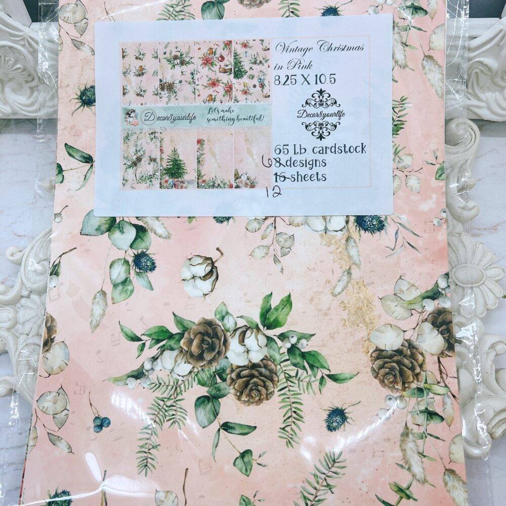 Christmas Vintage in Pink - Clearance Pack