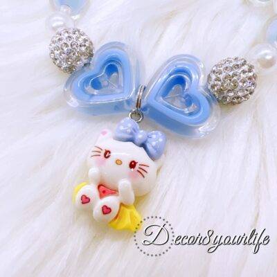 cute hello kitty beaded bracelet for girls