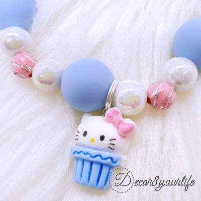 cute hello kitty beaded bracelet for girls