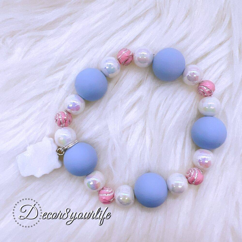 cute hello kitty beaded bracelet for girls