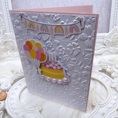 Shop beautifully handmade greeting cards measuring 4.25 x 5.5 inches. Perfect for any occasion. Includes matching envelope. Blank inside for your personal message.