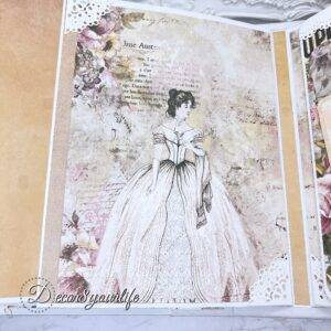 Scrapbook Photo Album made with the 3D flip-fold album base and inserts and dies from Heartfelt Creations.