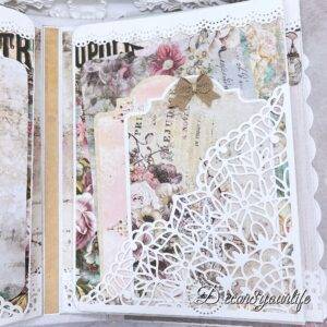 Handmade Heartfelt Creations scrapbook mini album/photo album for sale. Makes the perfect gift for Mother's day, birthdays and other special occasions.