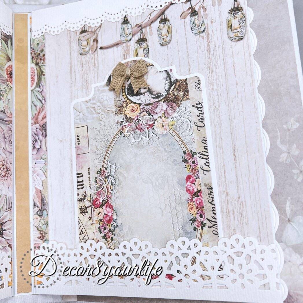 Handmade Heartfelt Creations scrapbook mini album/photo album for sale. Makes the perfect gift for Mother's day, birthdays and other special occasions.