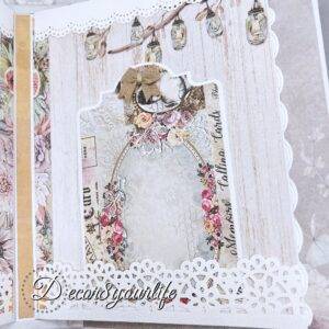 Handmade Heartfelt Creations scrapbook mini album/photo album for sale. Makes the perfect gift for Mother's day, birthdays and other special occasions.