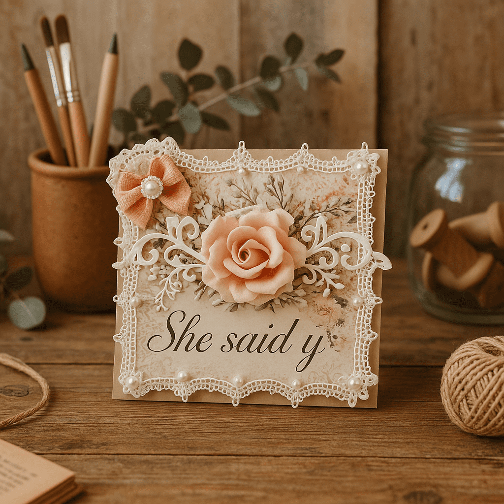 Learn how to make stunning shabby chic cards for Mother's Day with this easy step-by-step tutorial! Perfect for cardmakers and papercrafters who love vintage styles, lace, and soft floral designs.