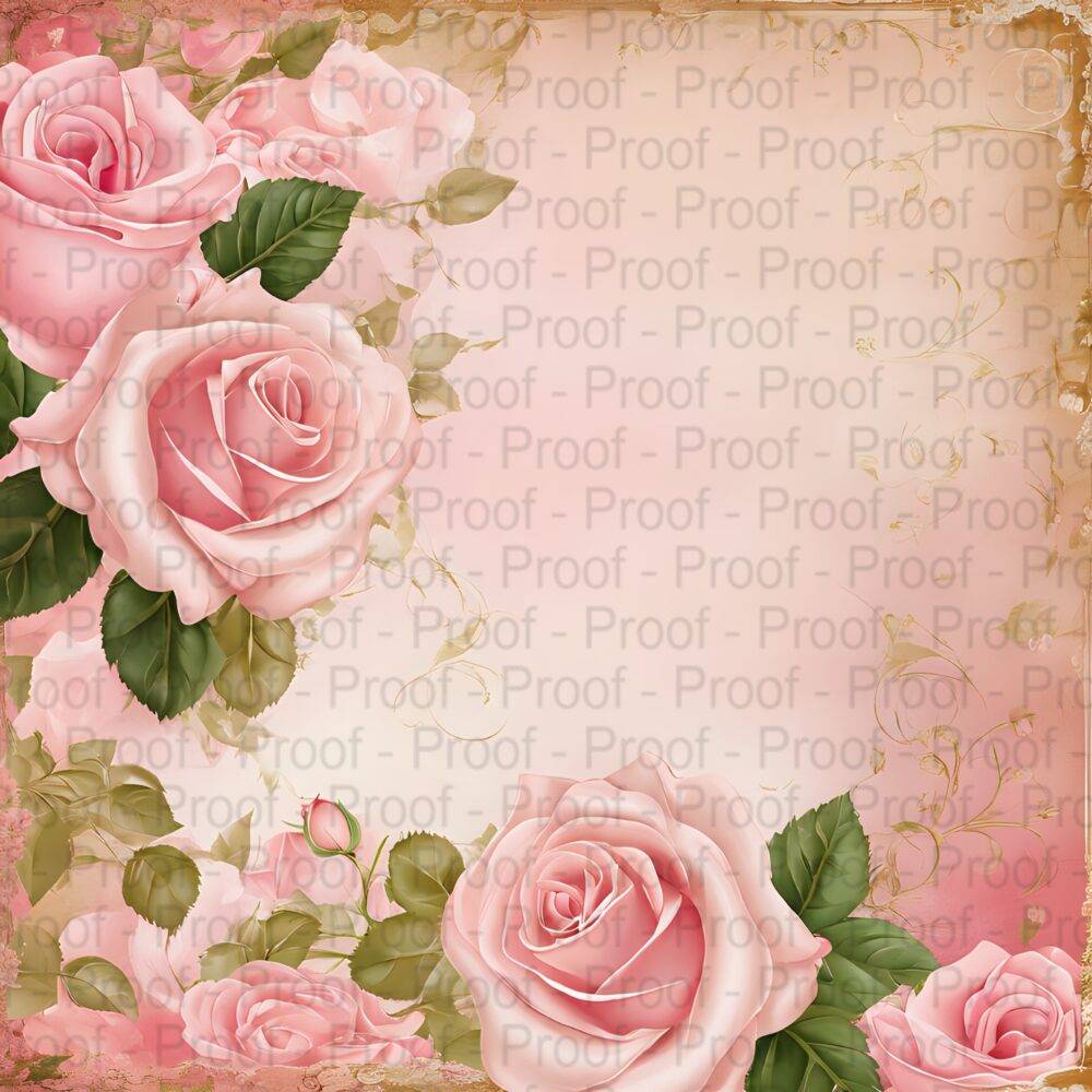Scrapbook Paper Pack Vintage Roses by Decor8yourlife is a beautiful collection of rose and pink colored roses on beautiful shabby chic vintage style backgrounds.