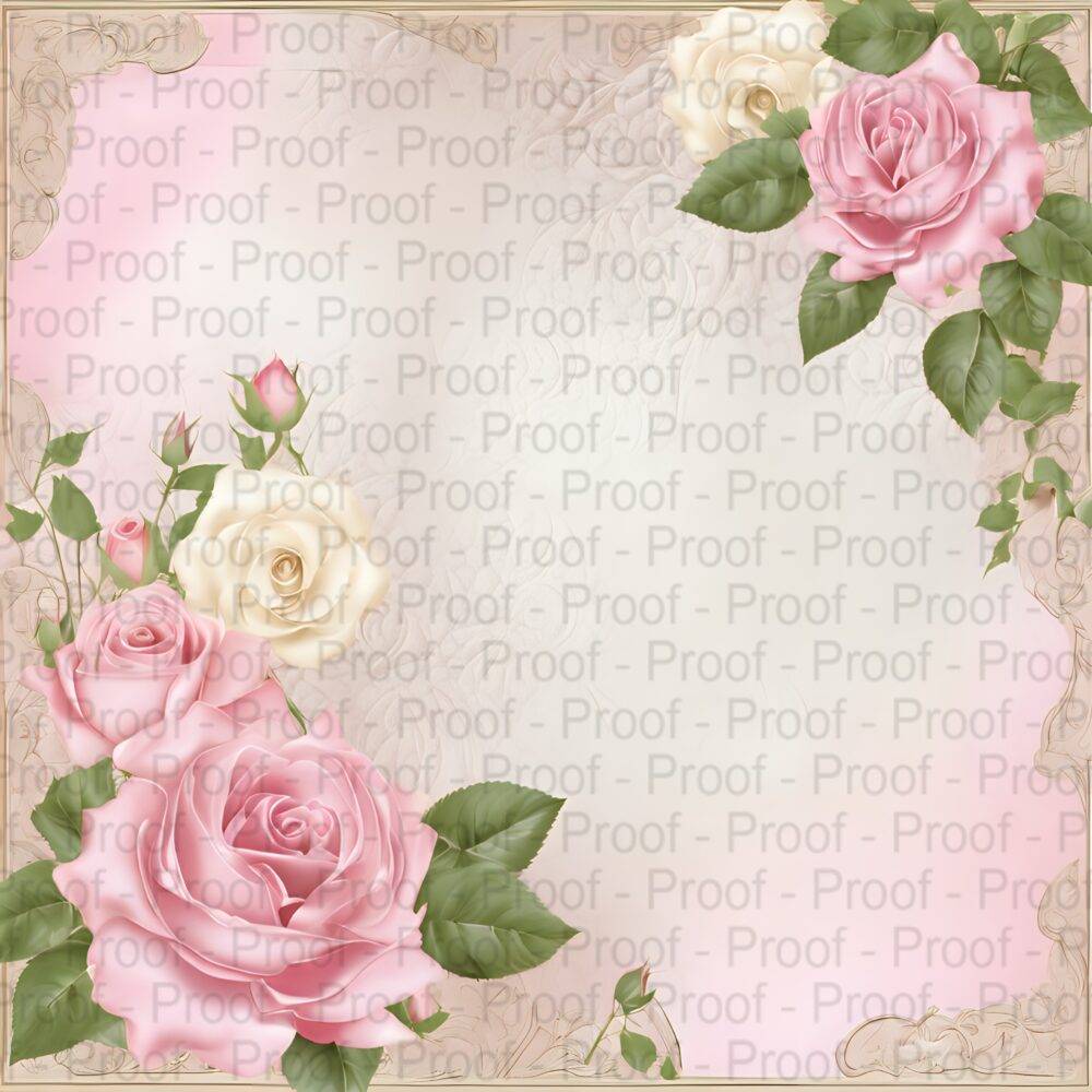 Scrapbook Paper Pack Vintage Roses by Decor8yourlife is a beautiful collection of rose and pink colored roses on beautiful shabby chic vintage style backgrounds.