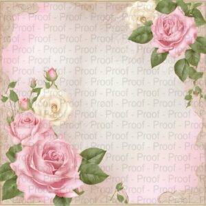 Scrapbook Paper Pack Vintage Roses by Decor8yourlife is a beautiful collection of rose and pink colored roses on beautiful shabby chic vintage style backgrounds.