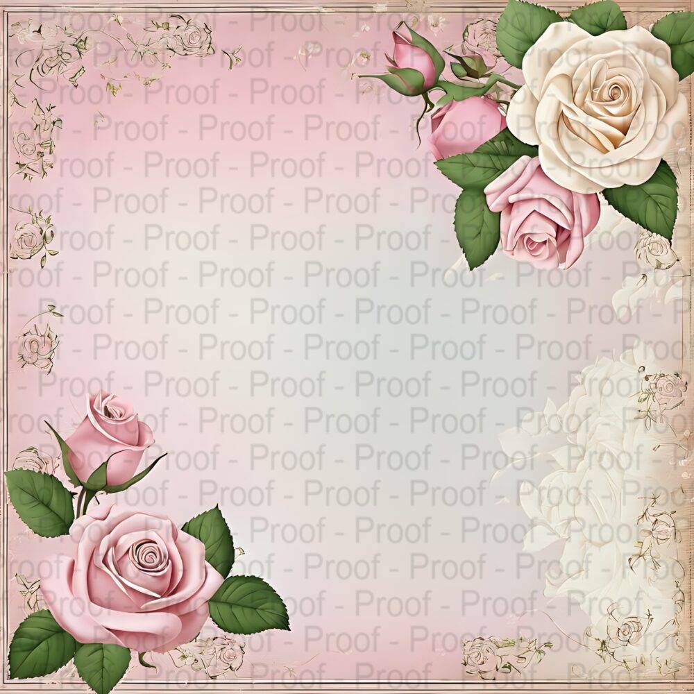 Scrapbook Paper Pack Vintage Roses by Decor8yourlife is a beautiful collection of rose and pink colored roses on beautiful shabby chic vintage style backgrounds.