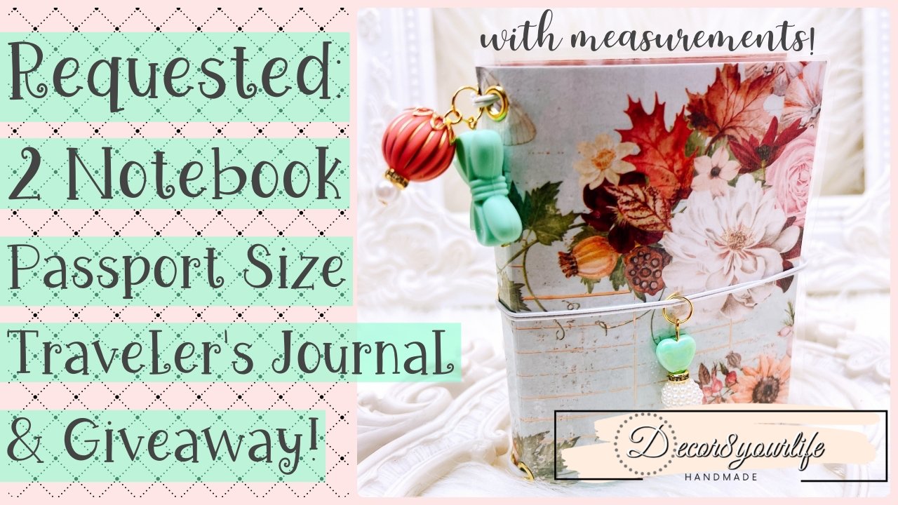 How to Make a Passport‑Size Laminated Traveler’s Notebook