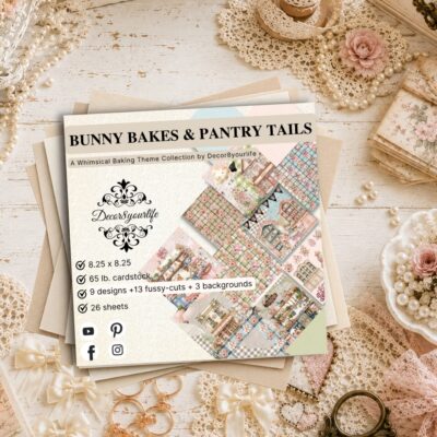 FALL THEME-BAKING THEME-2026-SCRAPBOOK PAPER-DECOR8YOURLIFE