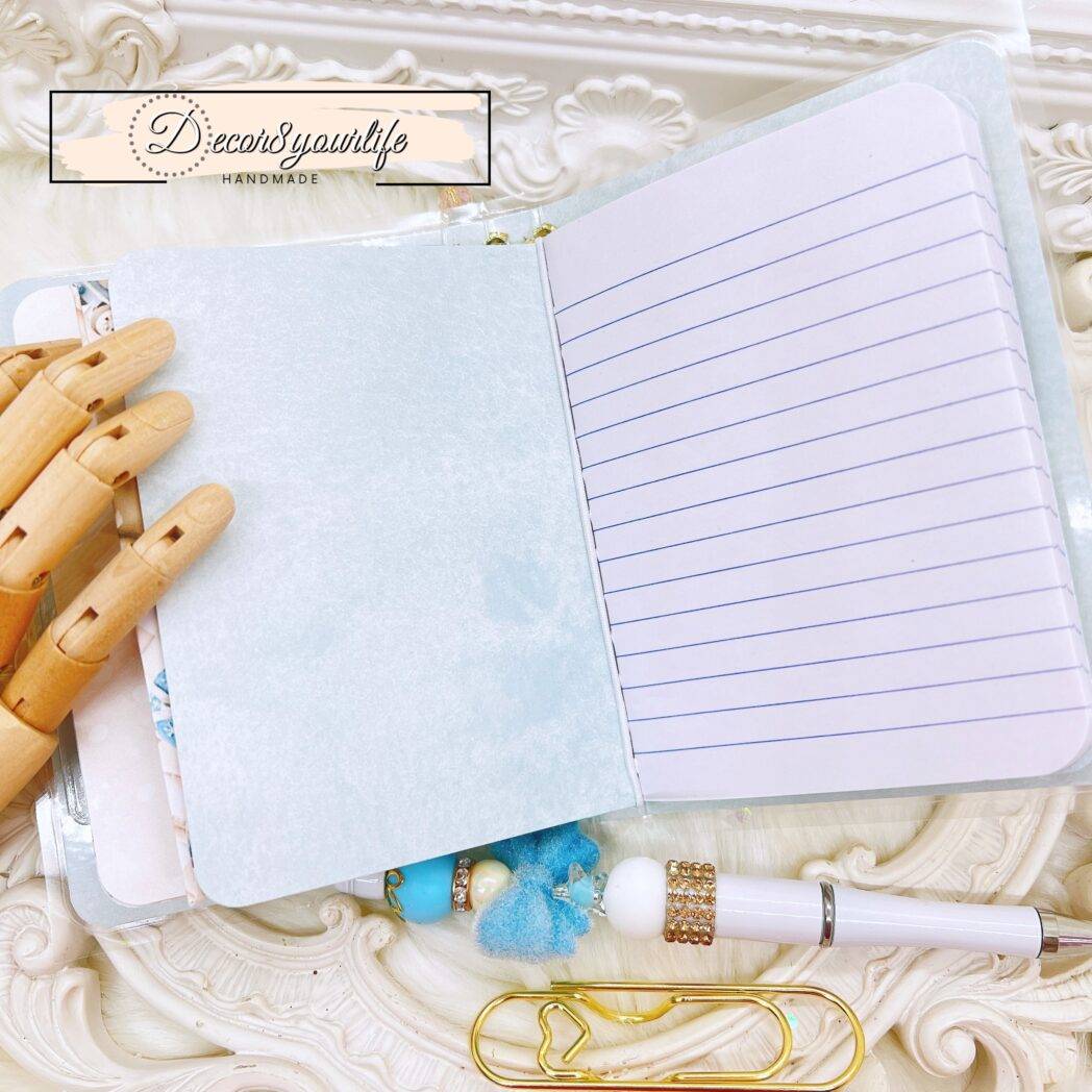 PASSPORT SIZE-CHRISTMAS THEME-LAMINATED TRAVELER'S NOTEBOOK