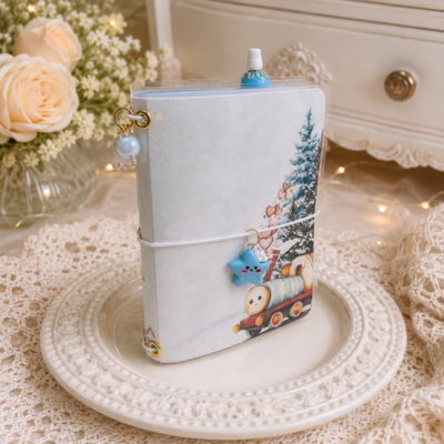 Winter theme, pocket size journal