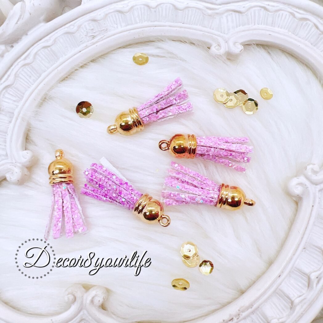 mini tassel pack of 5 DIY planner charms