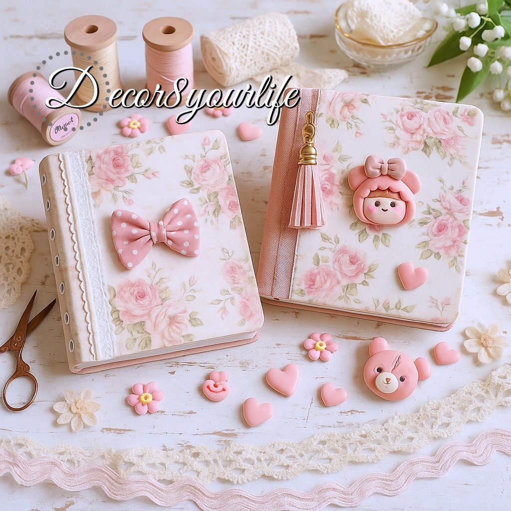 Learn how to use cute, kawaii, cabochons in your DIY, handmade, crafts like scrapbook covers, journals, card making projects, bows and craft embellishments.