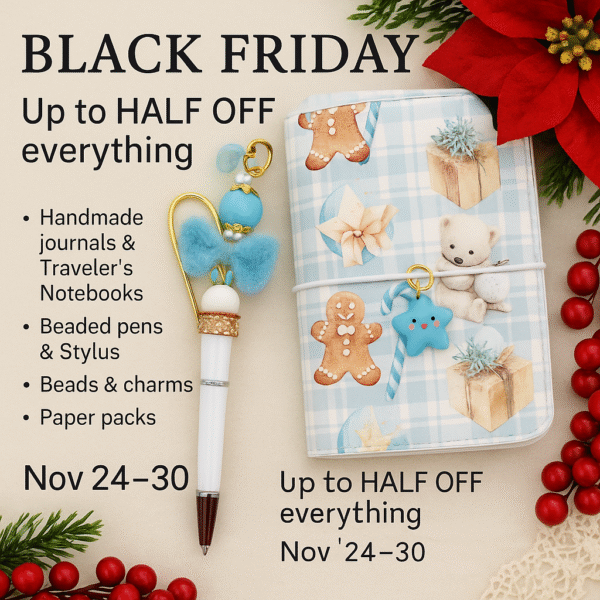 Black Friday Sale at Decor8yourlife Starts Now: Up to 50% Off Handmade Gifts and Craft Supplies