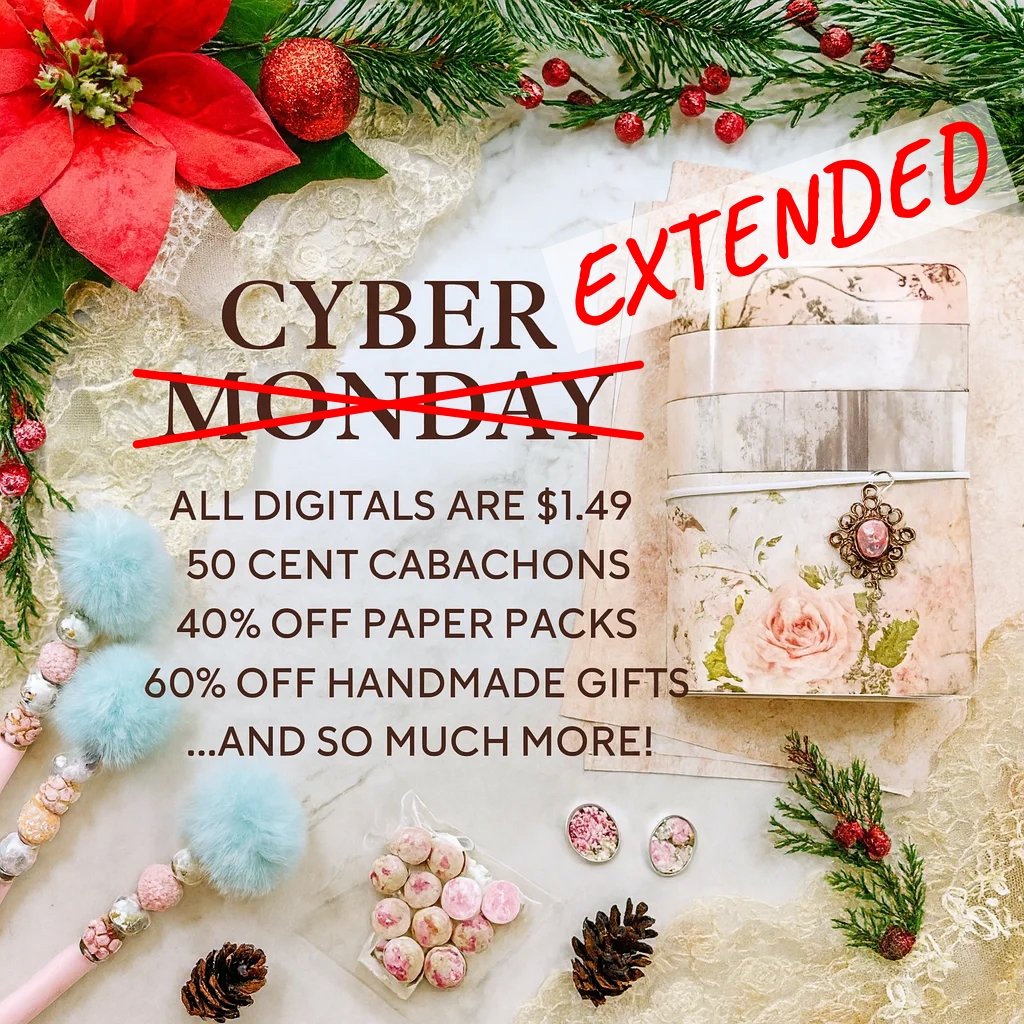 2025 Cyber Week Mega Craft Supplies Sale_Decor8yourlife.