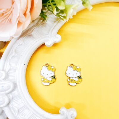 Licensed Hello Kitty Sanrio jewelry charms.