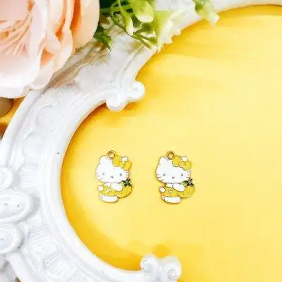 Licensed Hello Kitty Sanrio jewelry charms.