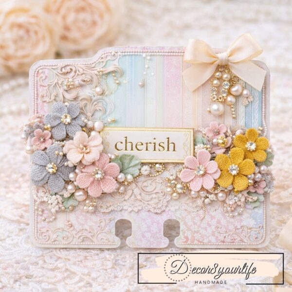 🌸 How to Craft Beautiful Projects Using Flower Embellishments (Shabby Chic Edition)