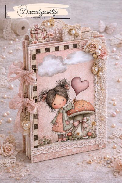 How to Create a Cozy Pocket Mini Album Using Ephemera Cards