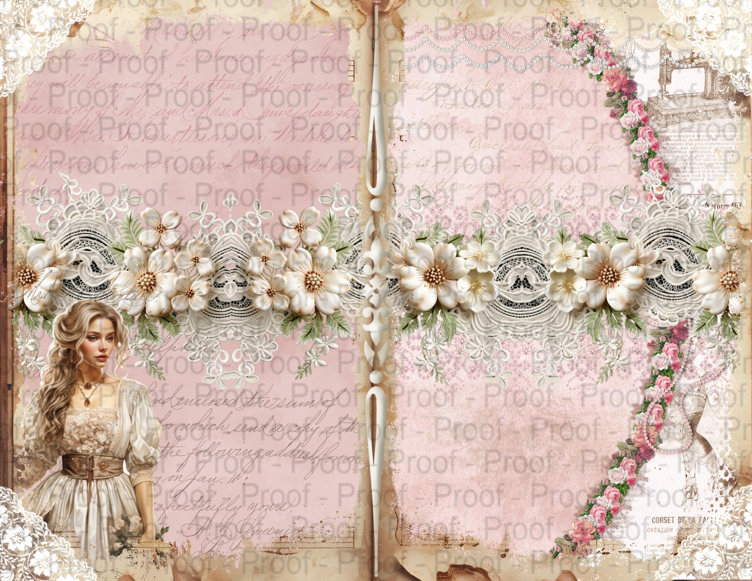 Junk journal digital paper collection in a shabby chic, vintage style. This paper collection by Decor8yourlife is perfect for elegant, shabby chic and vintage theme crafts like junk journals, mini albums, card making, scrapbooks and other DIY, handmade crafts.