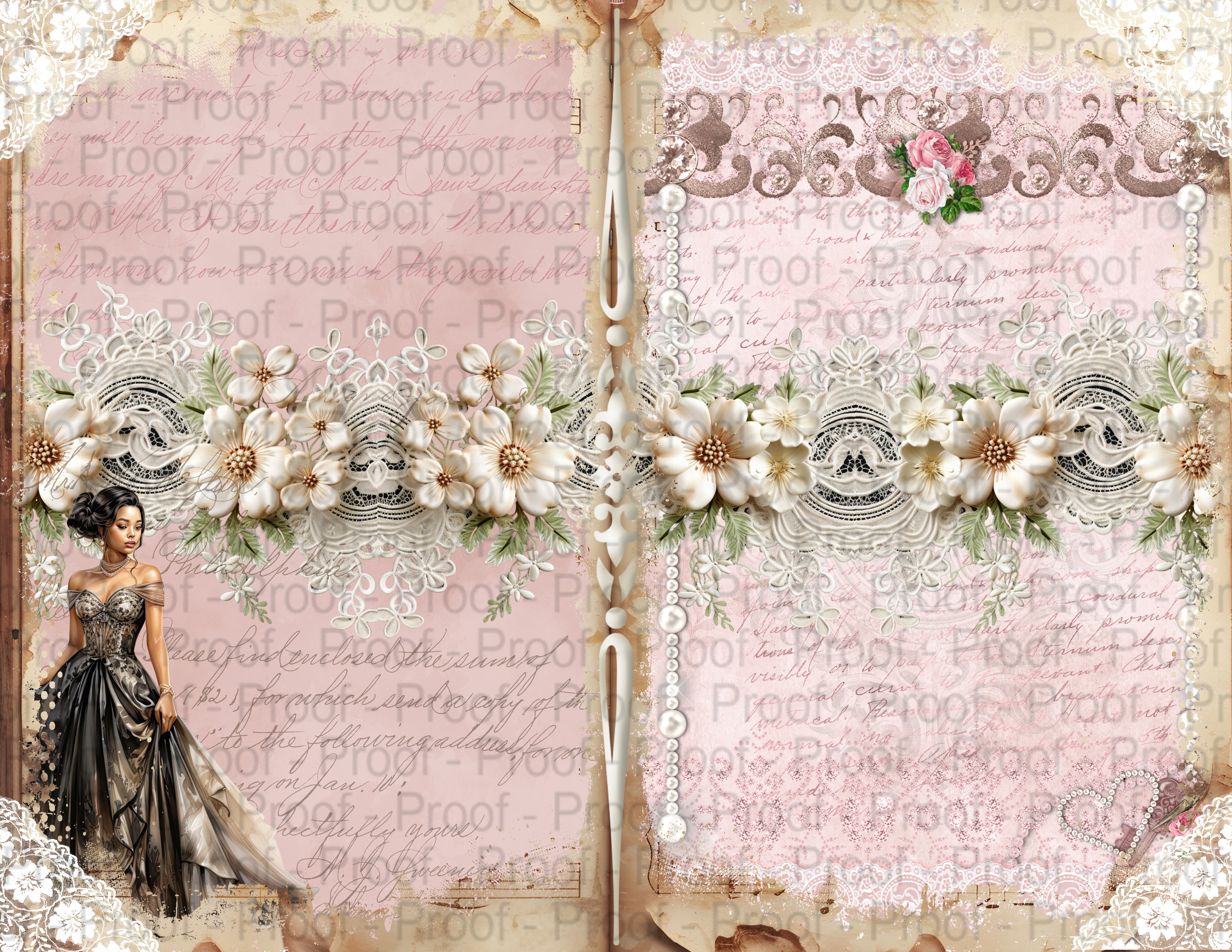 Junk journal digital paper collection in a shabby chic, vintage style. This paper collection by Decor8yourlife is perfect for elegant, shabby chic and vintage theme crafts like junk journals, mini albums, card making, scrapbooks and other DIY, handmade crafts.