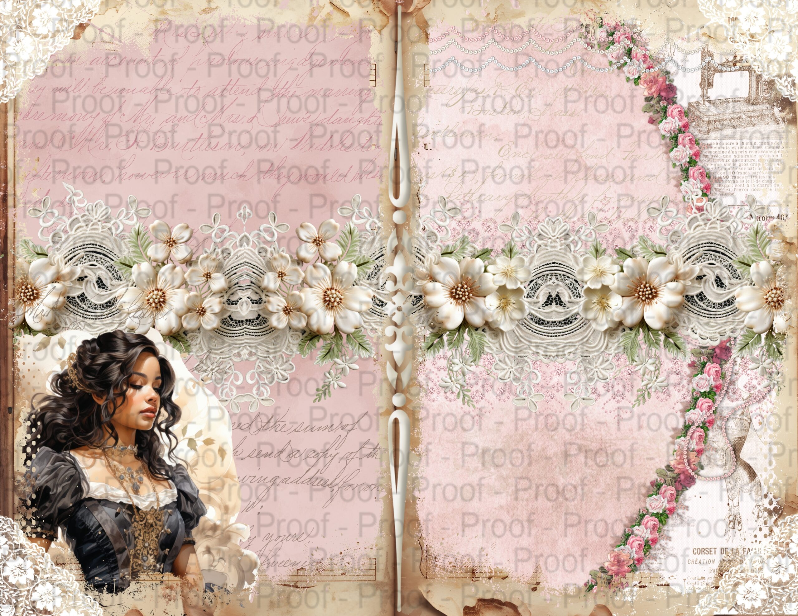 Junk journal digital paper collection in a shabby chic, vintage style. This paper collection by Decor8yourlife is perfect for elegant, shabby chic and vintage theme crafts like junk journals, mini albums, card making, scrapbooks and other DIY, handmade crafts.
