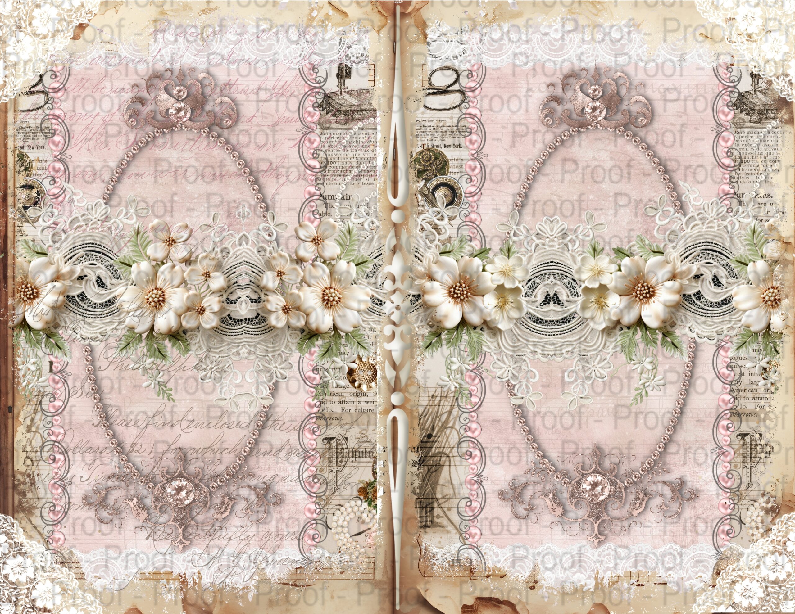 Junk journal digital paper collection in a shabby chic, vintage style. This paper collection by Decor8yourlife is perfect for elegant, shabby chic and vintage theme crafts like junk journals, mini albums, card making, scrapbooks and other DIY, handmade crafts.