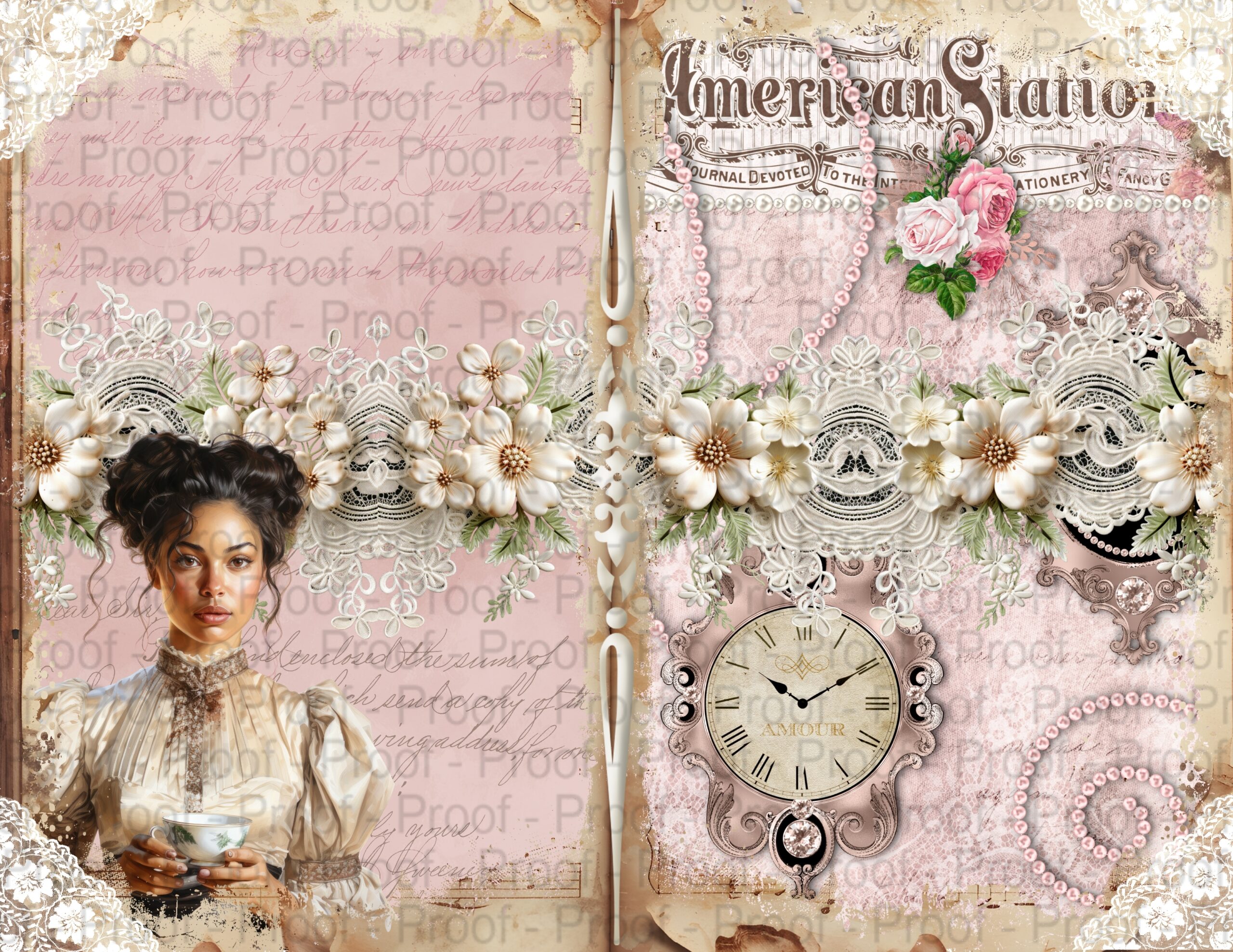 Junk journal digital paper collection in a shabby chic, vintage style. This paper collection by Decor8yourlife is perfect for elegant, shabby chic and vintage theme crafts like junk journals, mini albums, card making, scrapbooks and other DIY, handmade crafts.