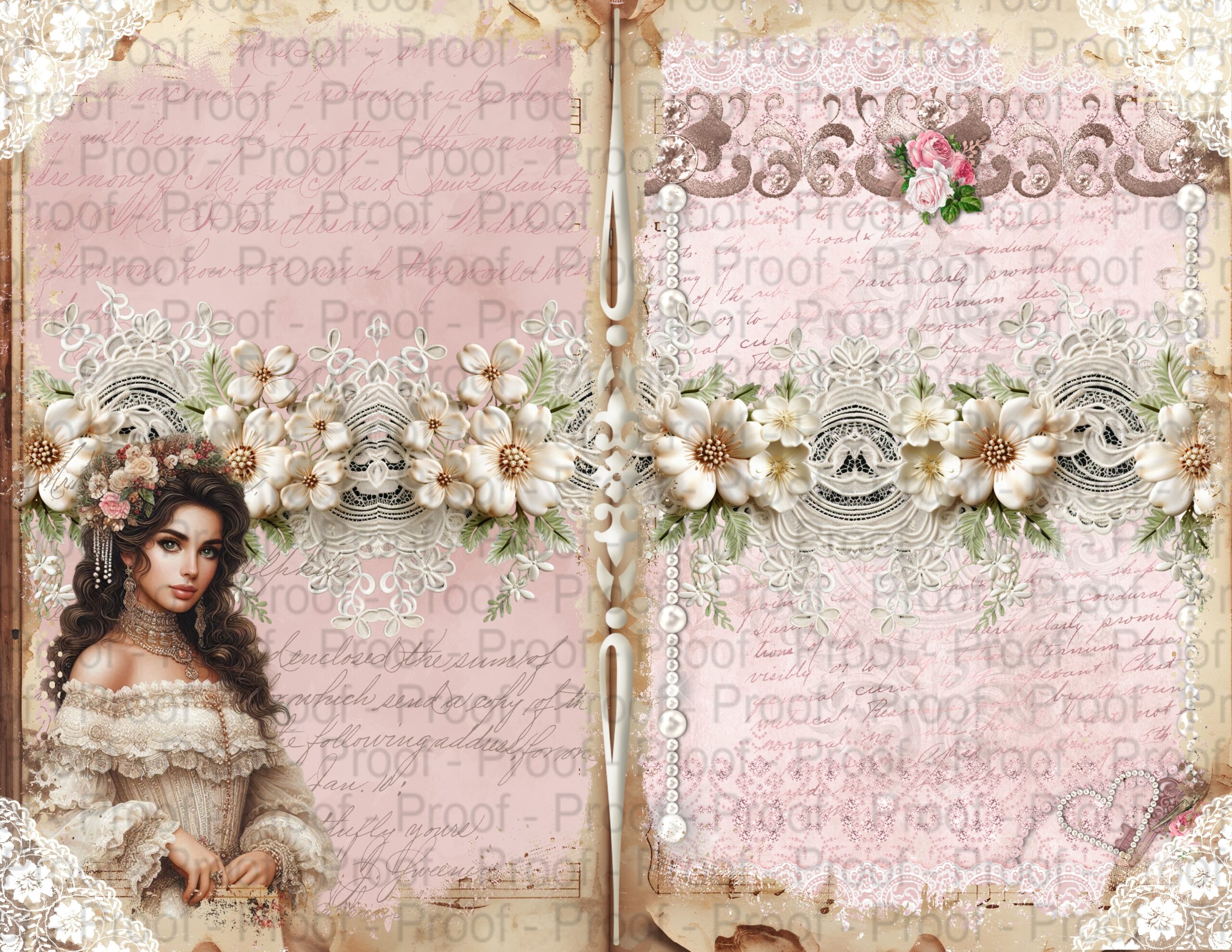 Junk journal digital paper collection in a shabby chic, vintage style. This paper collection by Decor8yourlife is perfect for elegant, shabby chic and vintage theme crafts like junk journals, mini albums, card making, scrapbooks and other DIY, handmade crafts.