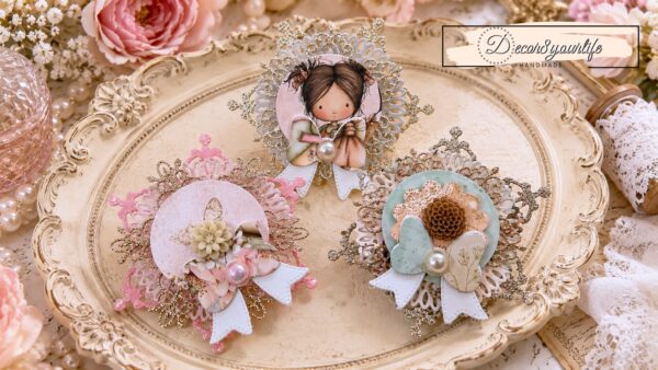 Easy Layered Paper Rosettes Using Dies You Already Own | A Beautiful Alternative to Traditional Rosettes