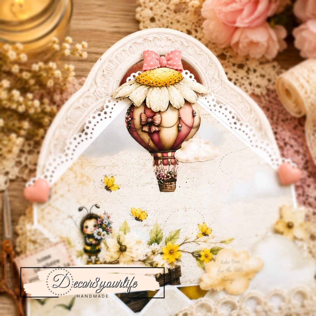 summer crafts - a cozy bee journal pocket idea